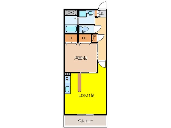 プリミエール斎藤の物件間取画像